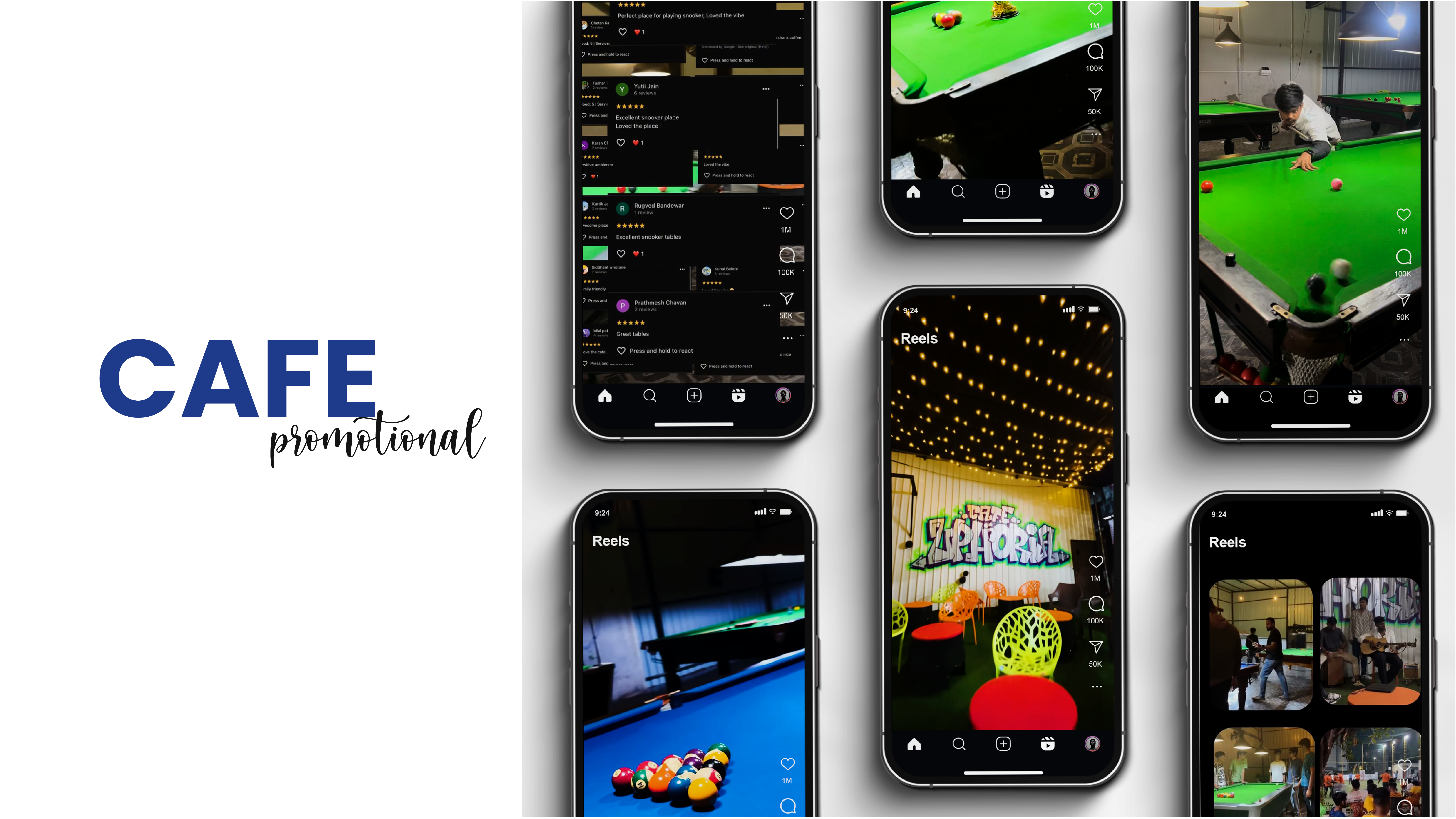 Cafe Noir creative showcase